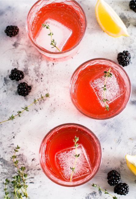 Gin Raspberry Fizz